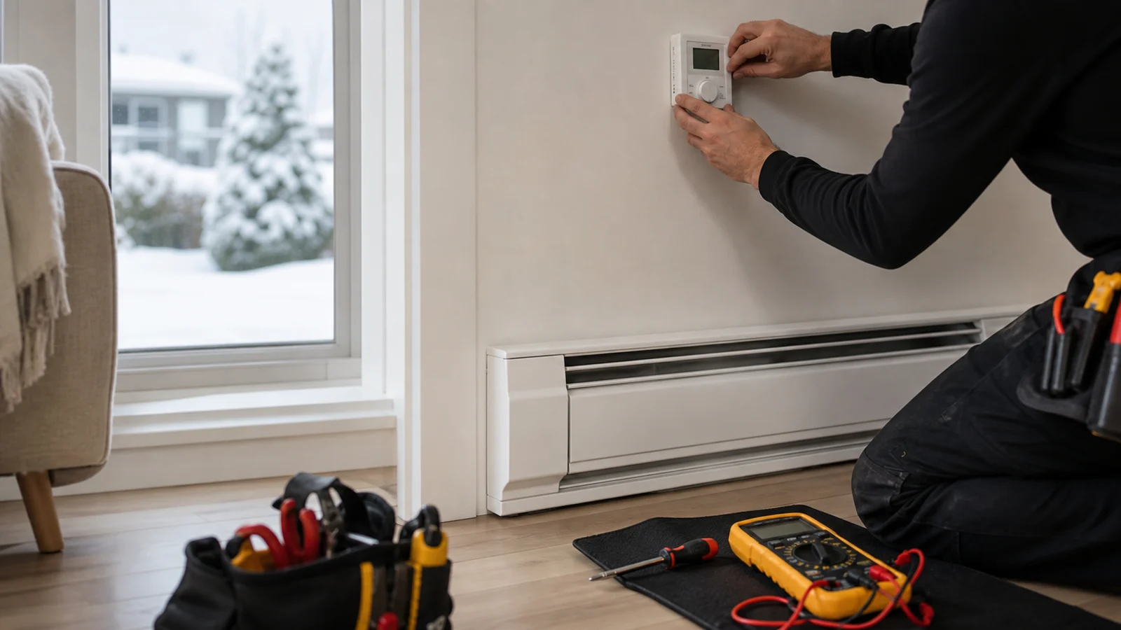 Heating electrical service