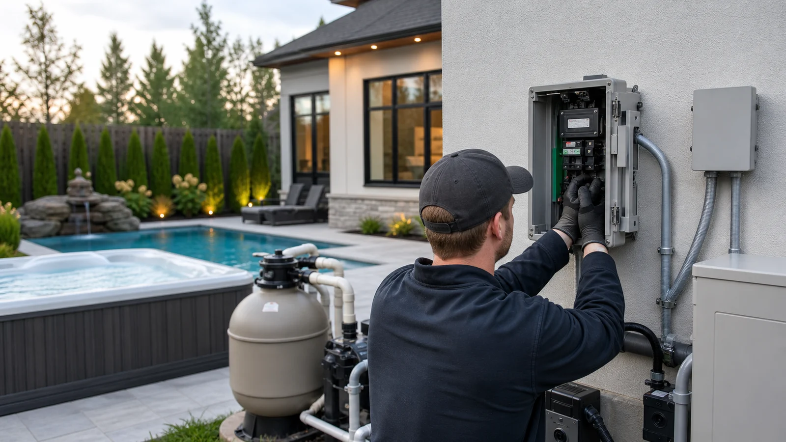 Pools and Spas electrical service